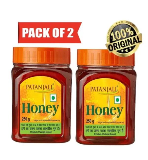 Patanjali Honey Pack of 2 (250g)