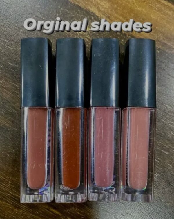 The Nude Edition Liquid Matte Lipstick Set – 4 Mini Shades