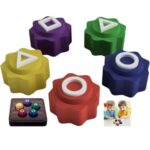 Silent Dice/Gonggi Game Set – Traditional Korean Skill Game for Kids & Adults