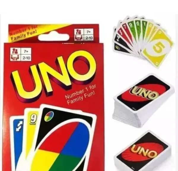 UNO Playing Cards Game (Multicolor)